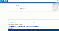 Desktop Screenshot of amgen.mdsol.com
